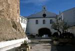 Courtyard, Monastery, Monte Toro, Minorca, Spain