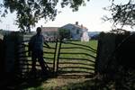 Farm & Farm Gate, From Monte Toro, Minorca, Spain