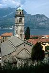 Looking Down on Church, Lake Como - Bellagio, Italy