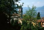 Church Through Trees, Lake Como - Bellagio, Italy