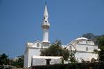 White Mosque & Minaret, Kalkan, Turkey