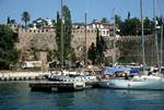 Walls, Boats, Antalya, Turkey
