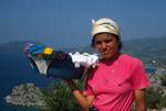 Girl Scarf Seller, Simena, Turkey