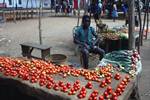 Market - Man & Tomatoes