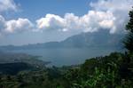 View & Volcano, Lake Batur, Indonesia