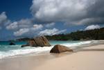 Bay & Rock, Anse Lazio, Seychelles