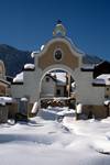 Church Arch in Churchyard, St Gilgen, Austria