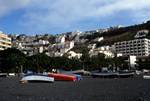 Boats on Sandy Beach, San Sebastian, La Gomera, Canary Islands