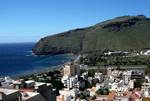 Looking Down on Town & Bay, San Sebastian, La Gomera, Canary Islands