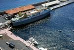 Bay from Above & Ferry, San Sebastian, La Gomera, Canary Islands