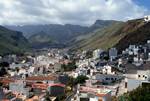 Town & Hills Behind, San Sebastian, La Gomera, Canary Islands