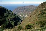 Looking Down Valley, Gran Rey, La Gomera, Canary Islands