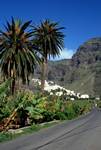 Road & Village, Gran Rey, La Gomera, Canary Islands