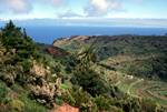 Terraces, Valley & Teide, Agula, La Gomera, Canary Islands