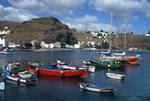 Bay, Town & Boats, Playa de Santiago, La Gomera, Canary Islands