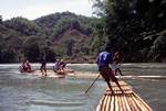 2 Rafts & Our Rower, Rio Grande, Jamaica