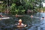 Party Swimming, Black River, Jamaica