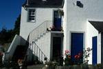 House with Blue Doors, Dunkeld, Scotland