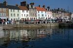 Sea Front Buildings, Reflections, Anstruther, Scotland
