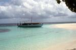 Sea, Sand & Small Ferry, Kagi, Maldives
