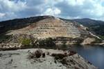 Dam & Bare Hillside, Aspro-Kemos Dam, Cyprus