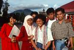 Sumatran Students, Brastagi, Indonesia - Sumatra