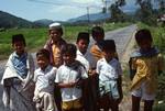 Boys on Road, On Way To Bukkitinggi, Indonesia - Sumatra