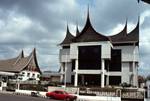 New Building in Traditional Style, Bukittinggi, Indonesia - Sumatra