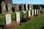 Hoy: Longhope Cemetary - 1914 Graves, Orkney, Scotland
