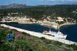 Narrow Channel, Ferry from Sardinia, Bonifacio, France - Corsica