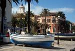 Town Hall & Boat, Ajaccio, France - Corsica
