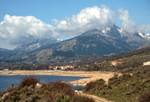 Dam & Mountains, Calacuccia, France - Corsica