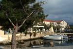 Harbour, Boats, Tree, House, Saint Laurent, France - Corsica