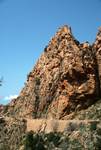 Rocks, Road, South of Porto, France - Corsica
