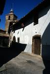 White Building, Church, Berdun, Spain - Pyrenees