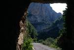 Road from Rocky Arch, Binies Gorge, Spain - Pyrenees