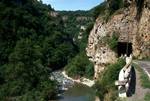 Road & River, Binies Gorge, Spain - Pyrenees