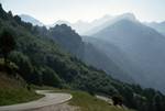 Mountains & Winding Road, Roncal Valley, Spain - Pyrenees