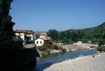 Part of Village, River Esca Valley, Spain - Pyrenees