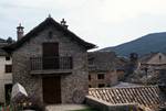 House & Chimneys, San Juan de la Pena, Spain - Pyrenees