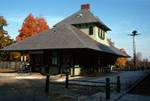 Railway Station, South Burlington, Shelburne, Vermont, U.S.A.