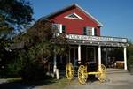 General Store & Cart, Shelburne Museum, South Burlington, Shelburne, Vermont, U.S.A.
