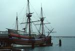 Mayflower II at Pier, Plimoth Plantation, Plymouth, Massachusetts, U.S.A.
