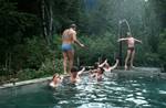 Termas de Amarillo - Warm Pool, Group, From Chaiten, Chile