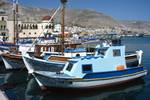 Blue & White Boat, Kalymnos, Greece
