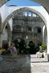 Arch & Courtyard, Monastery, Greece