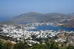 Looking Down to Village, Patmos, Greece