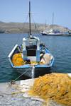 Boat, Yellow Nets, Leros, Greece