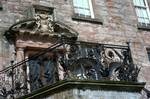 Iron Railings, Doorway, Carving, Drumlanrig, Scotland