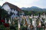 Museum & Tombstones, Sibiel, Romania